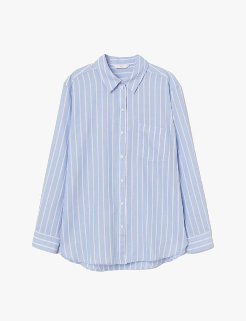 Stripe Cotton Shirt